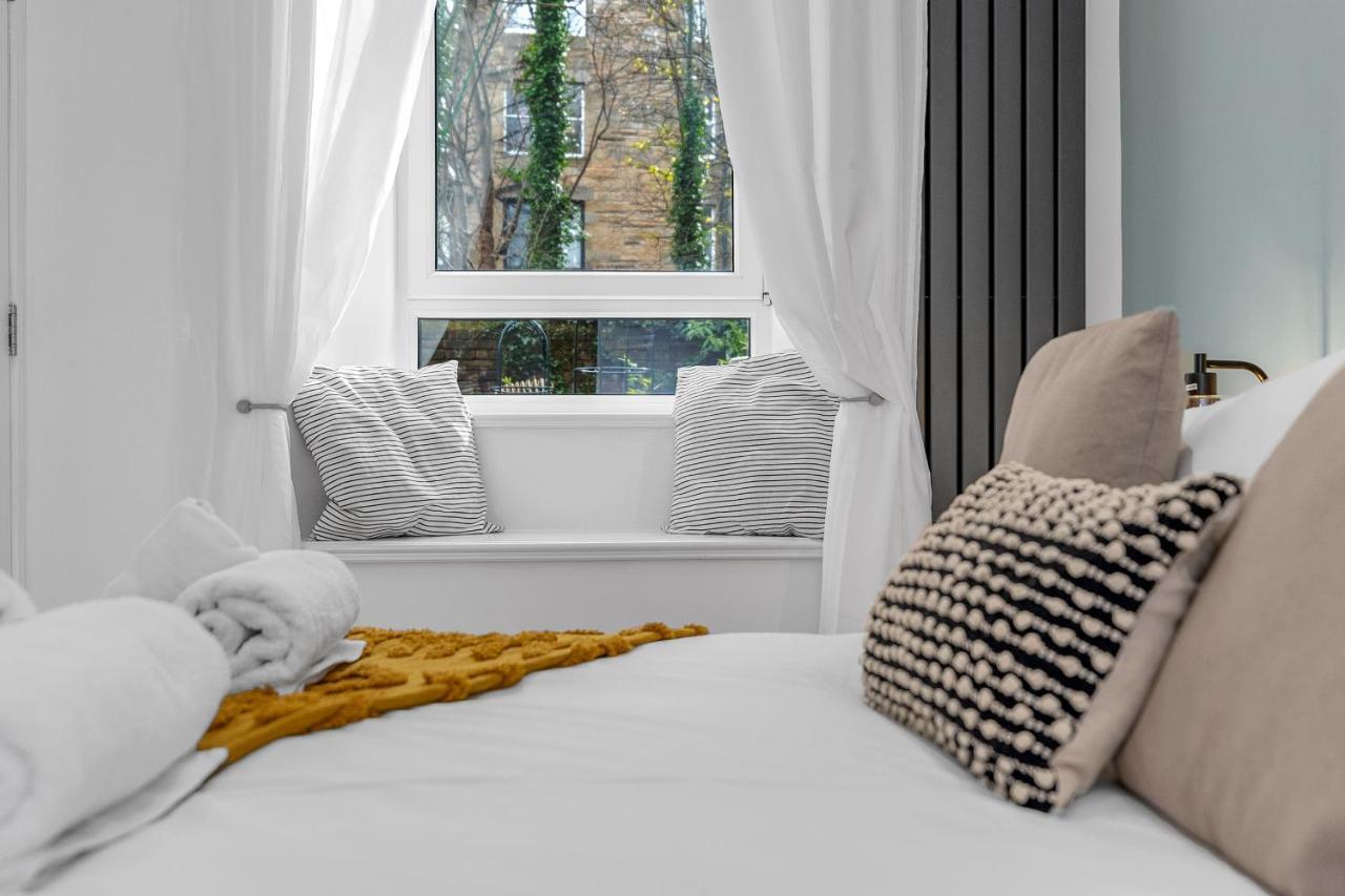 Cheerful Stays - Jamson Pl 3 Bed Apartment Edimburgo Exterior foto