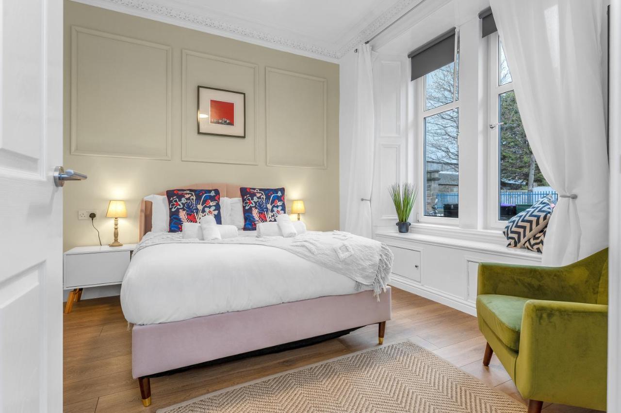 Cheerful Stays - Jamson Pl 3 Bed Apartment Edimburgo Exterior foto